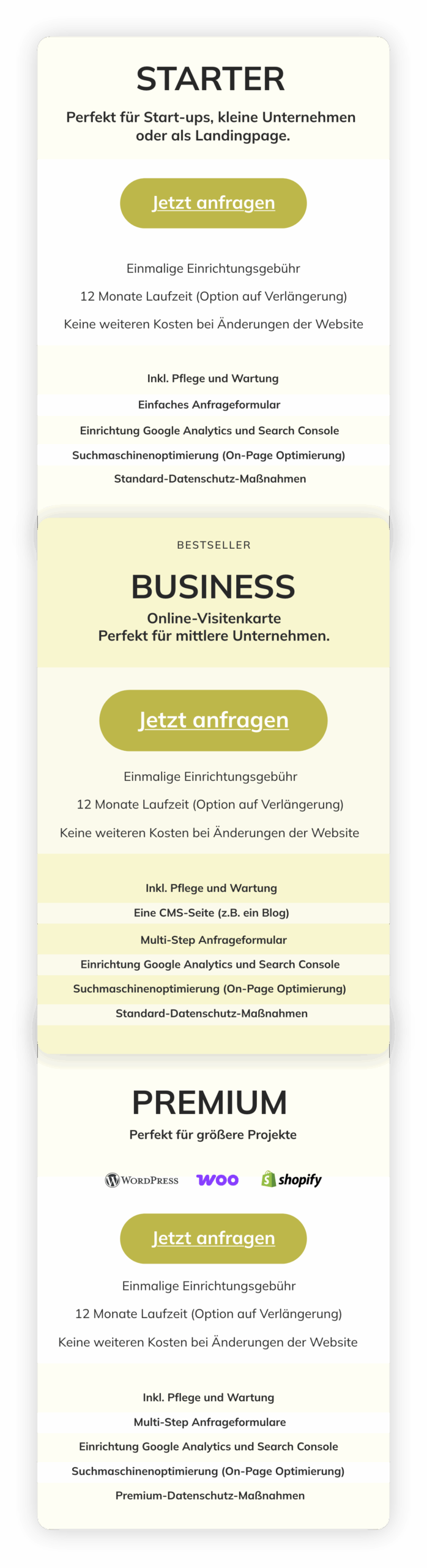 Webdesign - Websitenerstellung - Website erstellen Osnabrück Ostercappeln